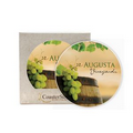 CoasterStone Round Absorbent Stone Coaster - Single (4 1/4")